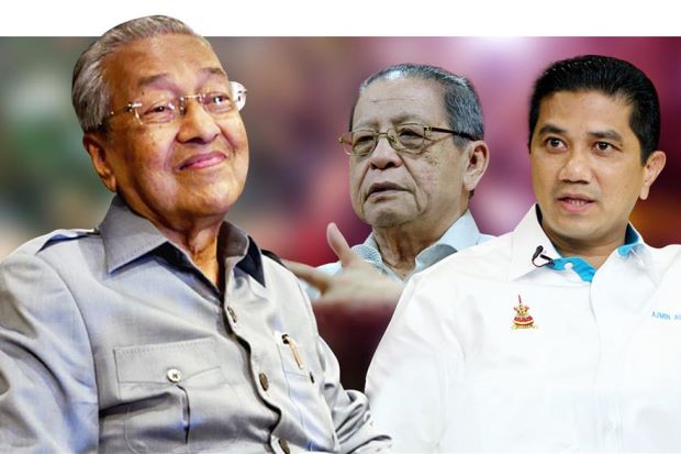 Mahathir-Kit Siang-Azmin