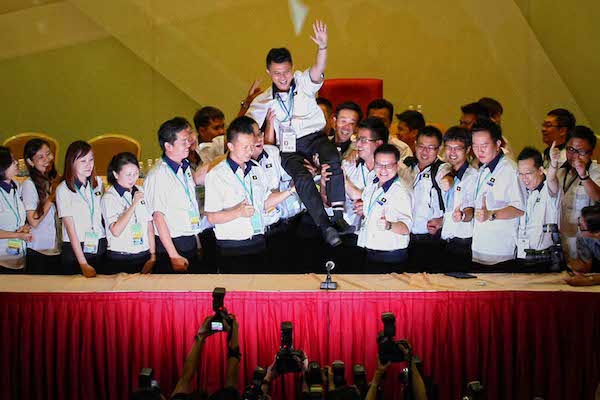 KUALA LUMPUR 19 December 2013. MCA deputy president Datuk Seri Liow Tiong Lai won during the 49th National MCA Youth Annual General Assembly at San Choon hall, Wisma MCA. ADIB RAWI YAHYA/ theSun