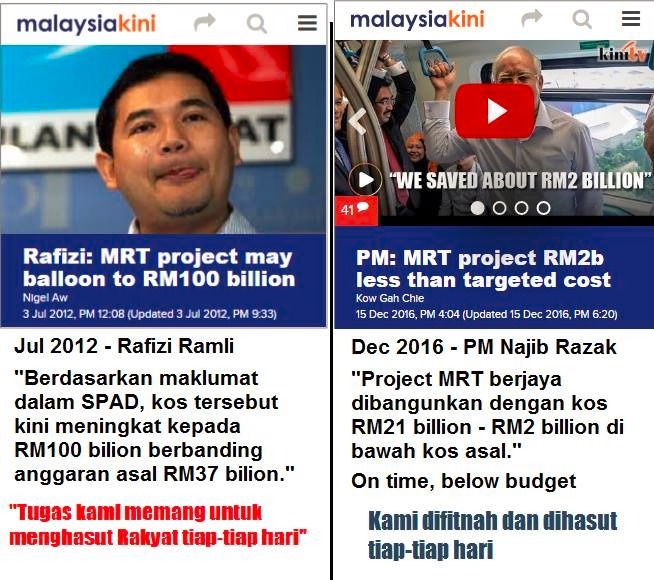 Rafizi-MRT