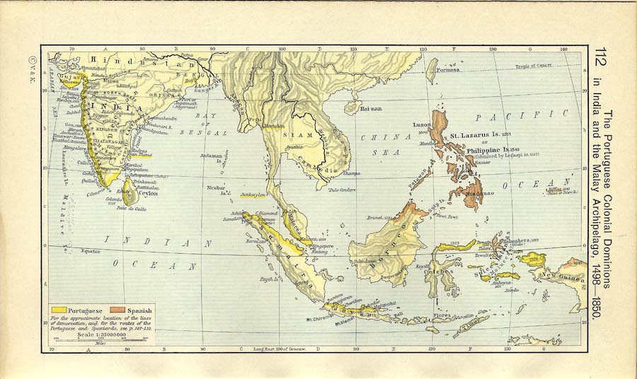 Malay Archipelago, 1498