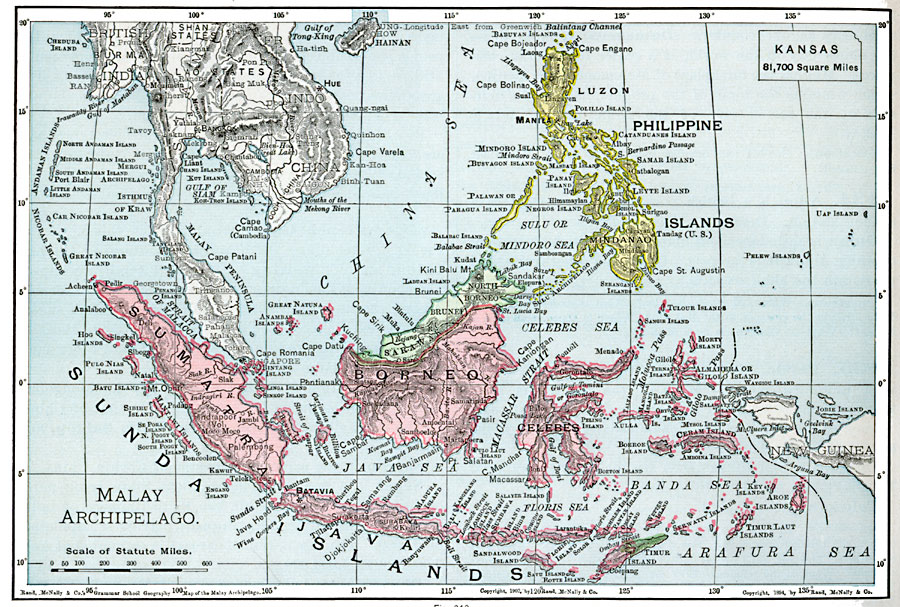 Malay Archipelago, 1901