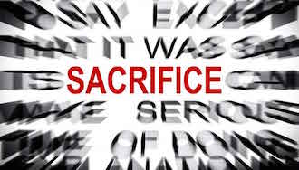 sacrifice
