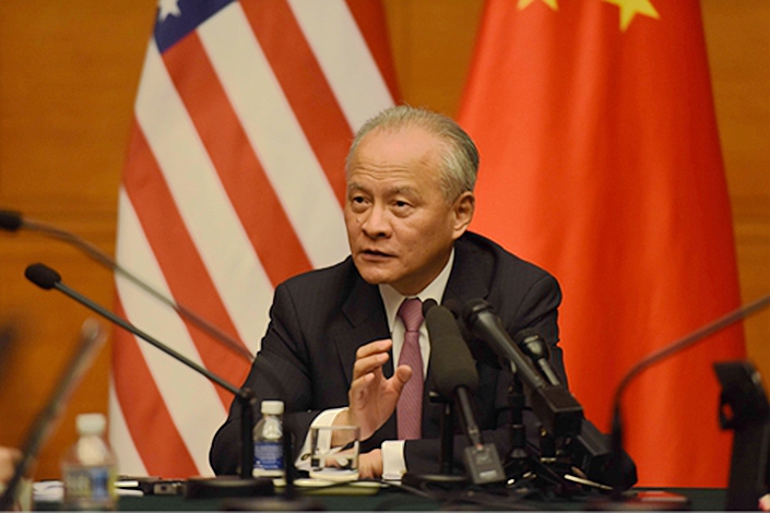 China's ambassador to the US says America must make a ...