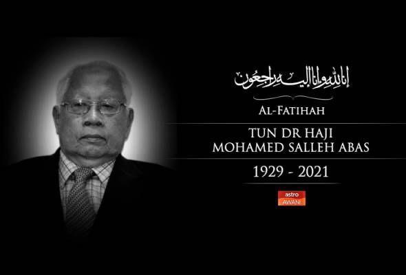 Abas tun salleh dr mohamed Tributes pour