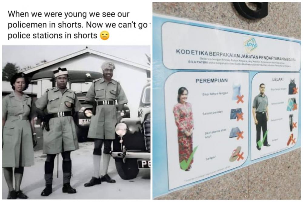 What is the state of the nation when wearing shorts is seen as going against the Rukun Negara? - Vimarsana News